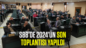 SBB’de 2024’ün son meclis toplantısı yapıldı