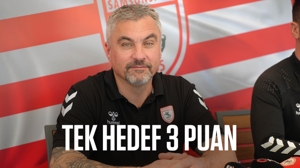 Reis: “Tek hedef 3 puan”