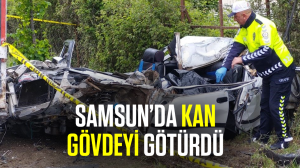 Samsun’da kan gövdeyi götürdü