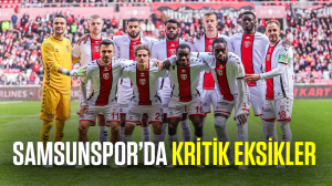 Samsunspor’da kritik eksikler