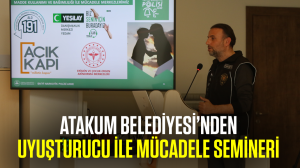 Atakum Belediyesi’nden uyuşturucuyla mücadele semineri