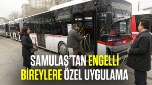SAMULAŞ’tan engelli bireylere özel uygulama