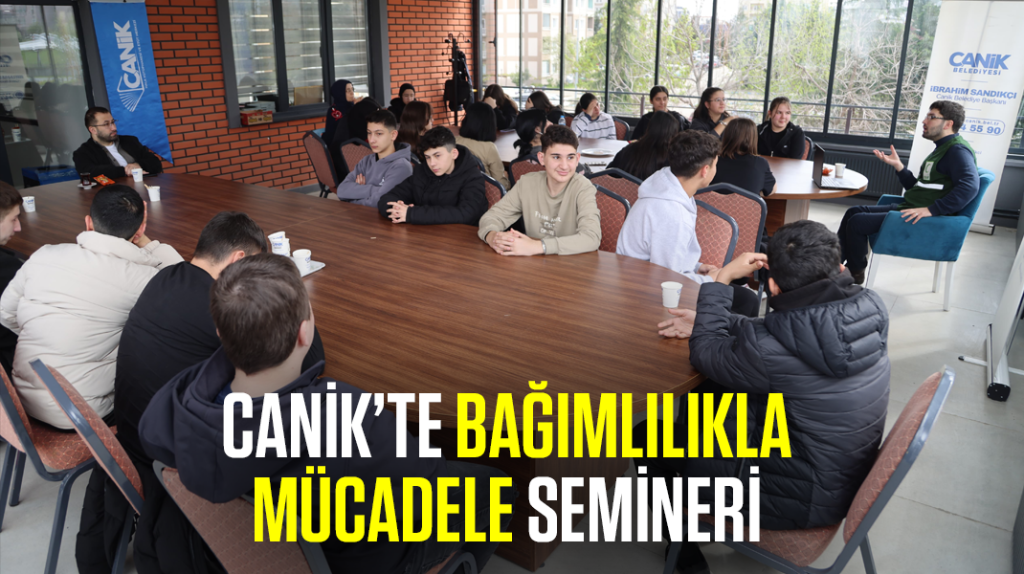 Canik’te bağımlılıkla mücadele semineri