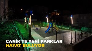 Canik’te Yeni Parklar Hayat Buluyor