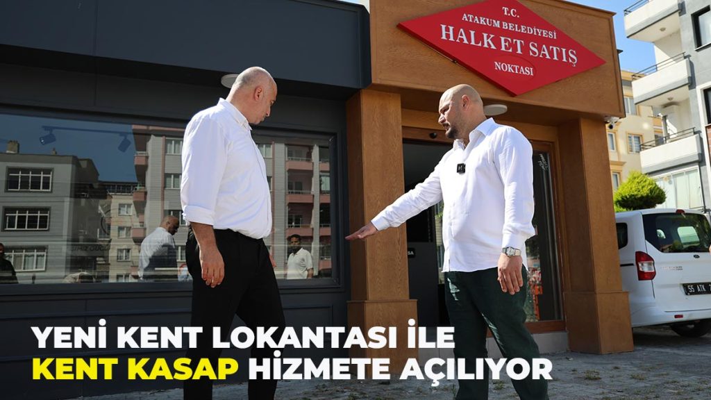 Başkan Türkel yeni kent lokantası ile halk kasabı hizmete açıyor