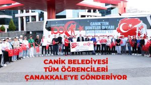 Canik Belediyesi Tüm Öğrencileri Çanakkale’ye Gönderiyor