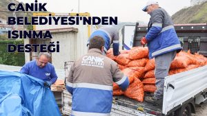 Canik Belediyesi’nden Isınma Desteği