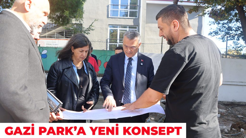 ‘Gazi Kafe Park’ için çalışmalar başladı