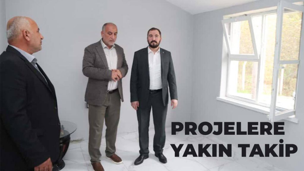 Başkan Sandıkçı Sahada: Projelere Yakın Takip