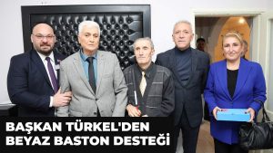 Başkan Türkel’den görme engelli bireylere anlamlı destek