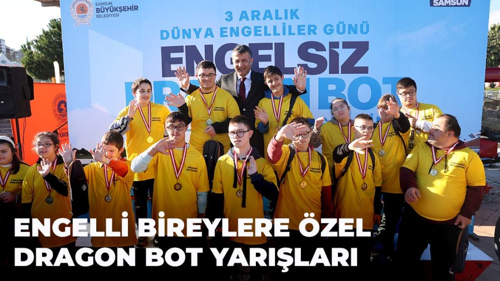 Büyükşehir’den Engelli Bireylere Özel Dragon Bot Yarışları