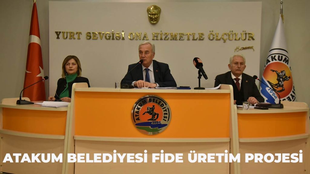  Atakum Belediyesi Fide Üretim Serası kuruluyor