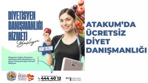 Atakum’da ücretsiz diyet danışma hizmeti başlatıldı