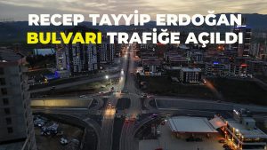Başkan Doğan Duyurdu: “Recep Tayyip Erdoğan Bulvarı Trafiğe Açıldı”
