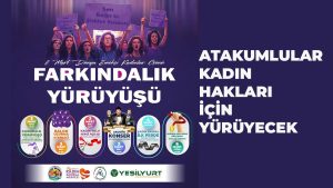 Atakum’da sesler kadın hakları için yükselecek