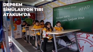Deprem Simülasyon Tırı Atakum’da