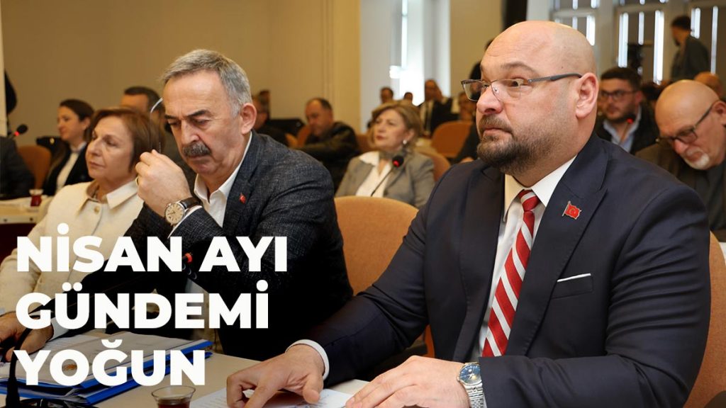 Atakum Belediye Meclisinin Nisan ayı gündemi yoğun