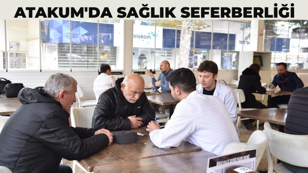 Atakum’da sağlık seferberliği devam ediyor