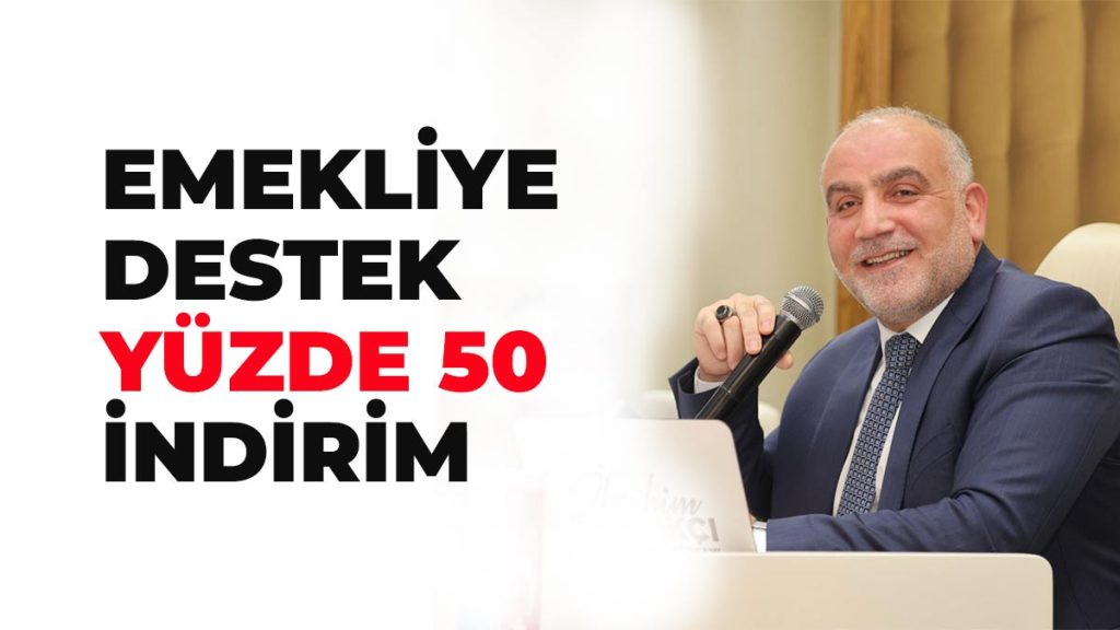Canik Belediyesi’nden Emekliye Destek: Yüzde 50 İndirim
