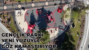 Gençlik Parkı Yeni Yüzüyle Göz Kamaştırıyor