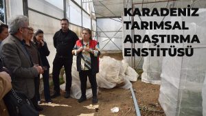 Atakumlu muhtarlardan Karadeniz Tarımsal Araştırma Enstitüsüne ziyaret 