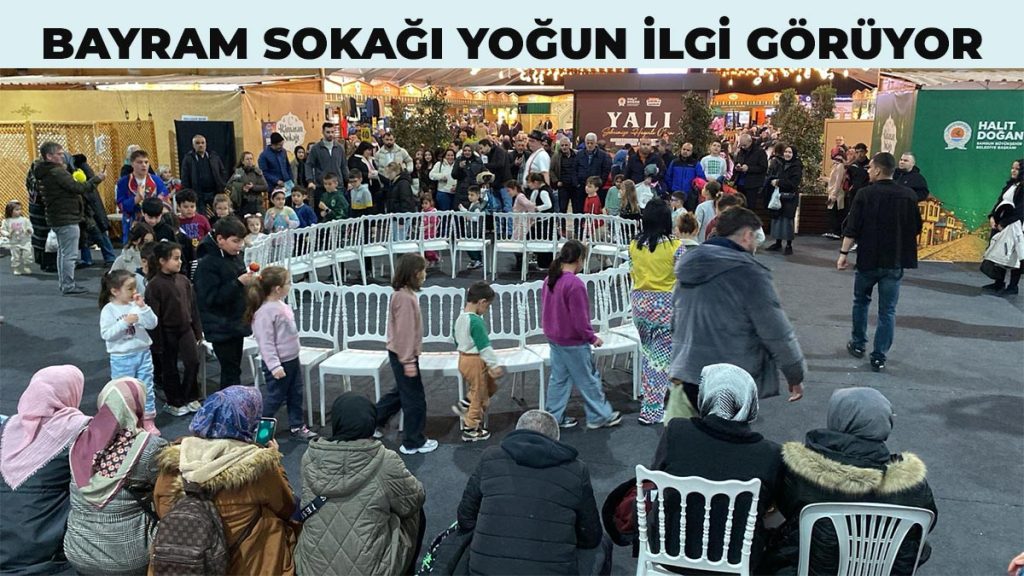 Büyükşehir’in Bayram Sokağı Yoğun İlgi Görüyor