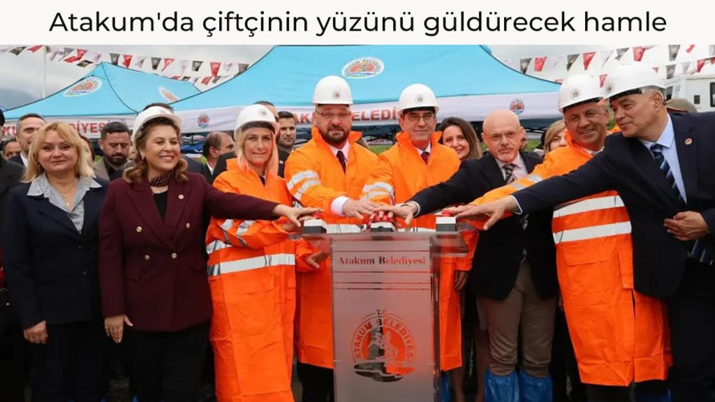 Atakum’da çiftçinin yüzünü güldürecek kırsal kalkınma hamlesi