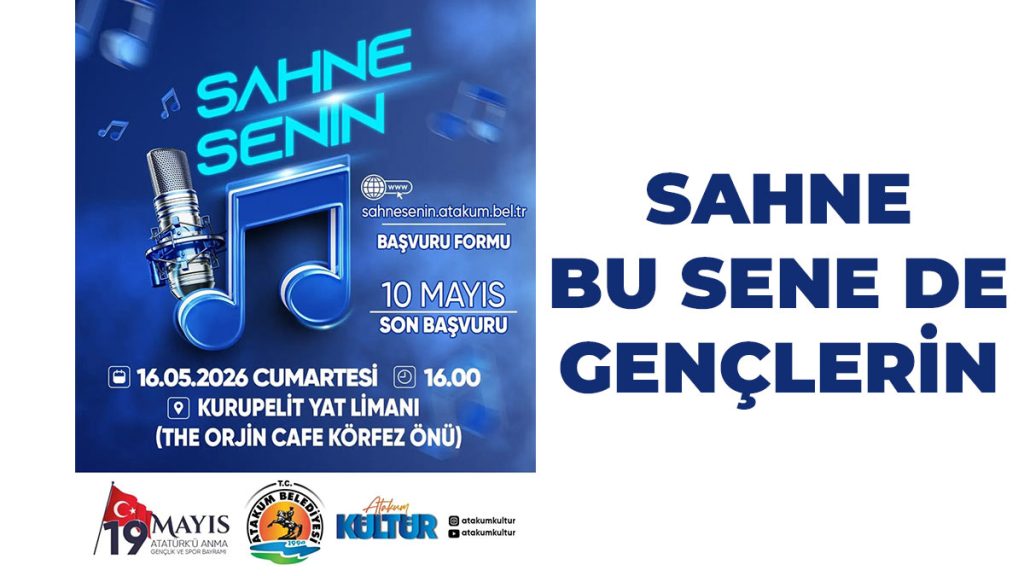 Sahne bu sene de gençlerin