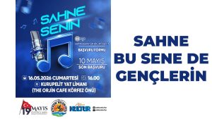 Sahne bu sene de gençlerin