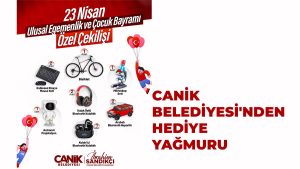 Canik Belediyesi’nden Hediye Yağmuru